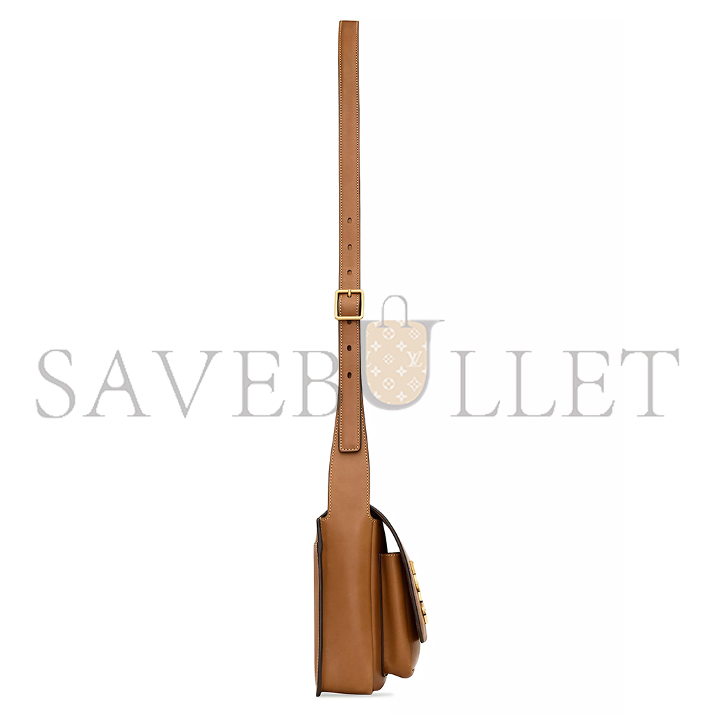 y*l Sa**t Lau*nt niki besace bag in leather 718556bwr0w6309 (21.5*16*9.5cm)